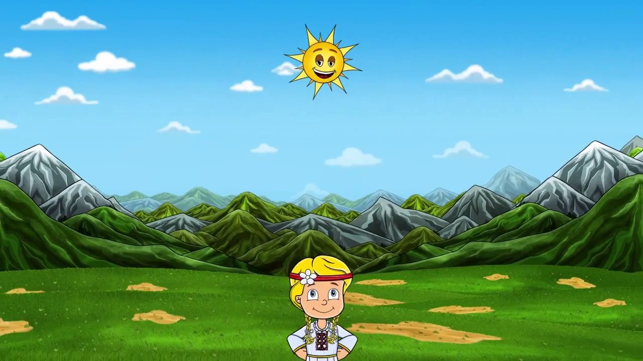 "Ta dorotka ta malusia" - Polskie Piosenki dla Dzieci - BajuBaju.tv