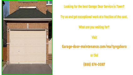Tyngsboro, MA Expert Garage Door Repair