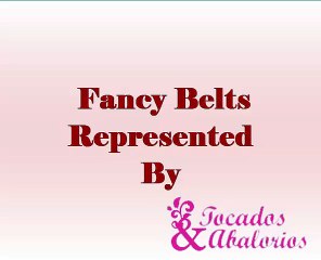 Fancy belts represented by Tocadosyabalorios