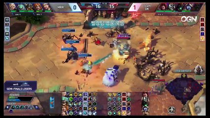 [OGN] ENG - HEROES OF THE STORM : SUPER LEAGUE : MRR VS. Team DK