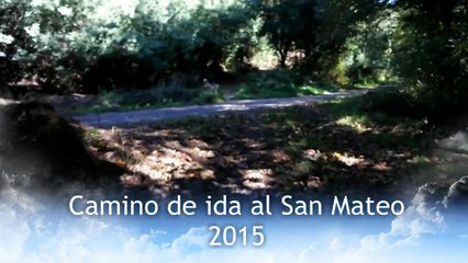 Camino de ida a la romeria de San Mateo 2015