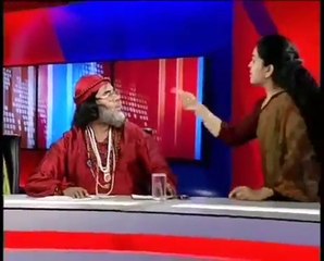 Woman Slaps man during live Show