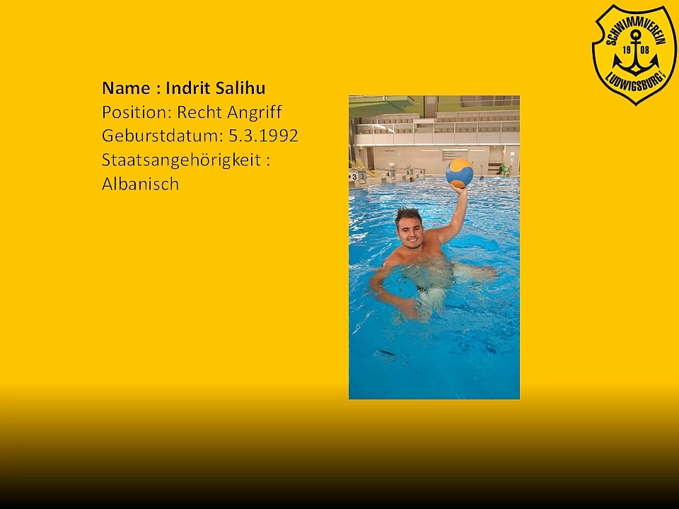 SVL 08 2015/16 - Wasserballmannscaft Präsentation