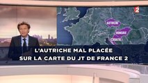 Le JT de France 2 confond l'Autriche et la République Tchèque sur sa carte