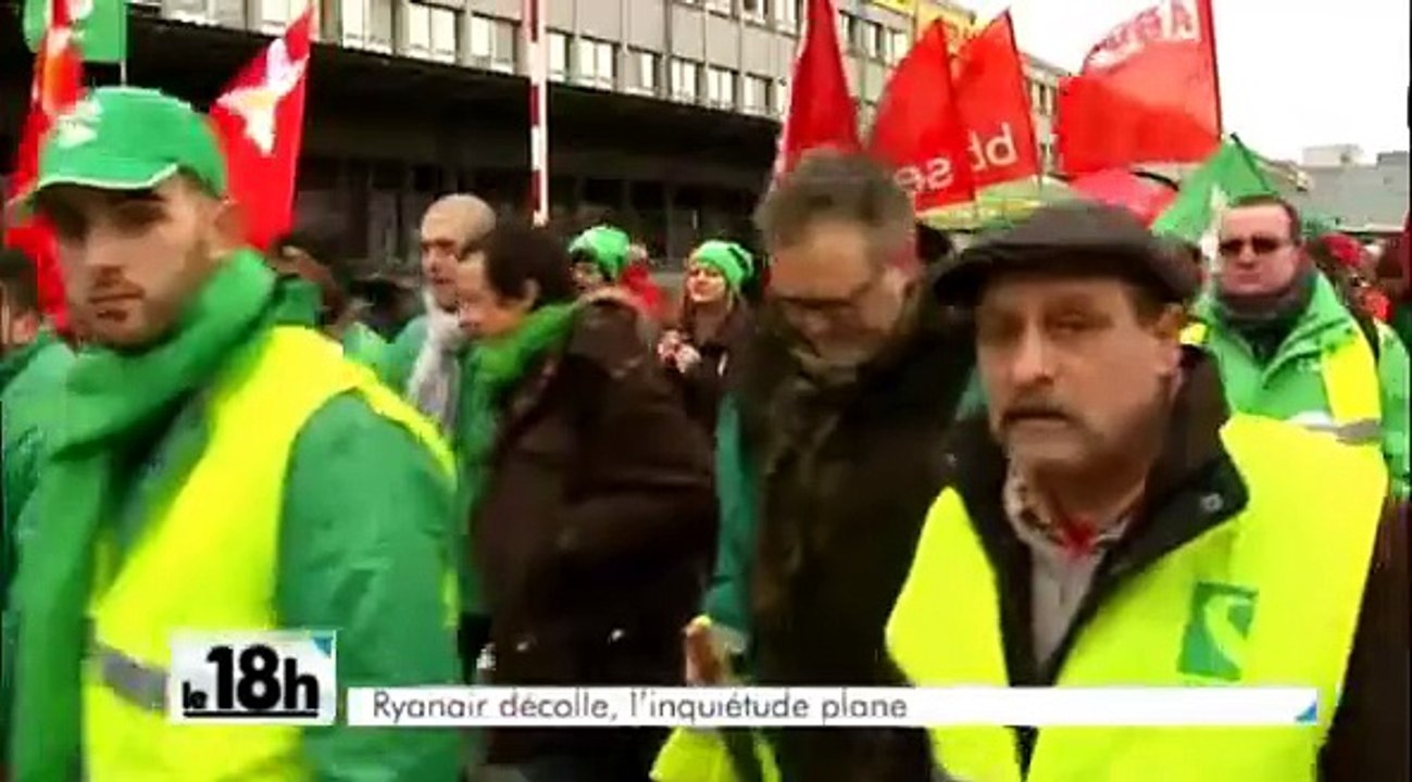 Bruxelles : premiers vols Ryanair dans le chahut