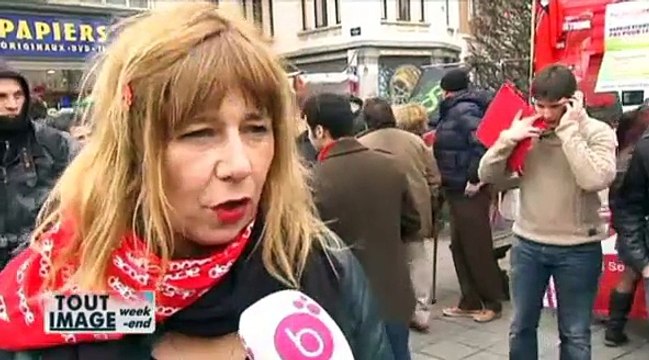 Manif contre les violences policières à Bruxelles
