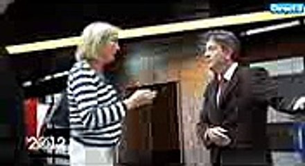 Quand Jean-Luc Mélenchon croise par hasard Marine Le Pen