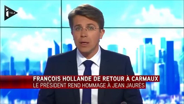 François Hollande chahuté lors de sa visite à Carmaux