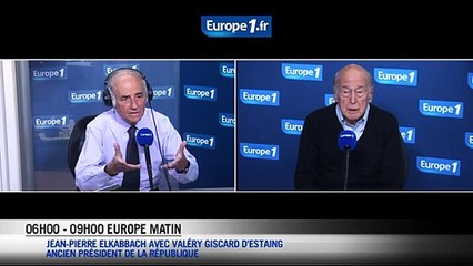 Valéry Giscard d'Estaing trouve le 8 mai chômé "illogique"