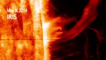La NASA filme une gigantesque tempête solaire