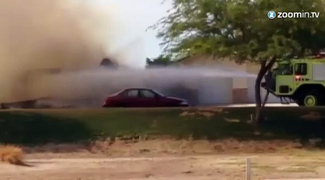 Crash: le pilote s'éjecte avant le crash