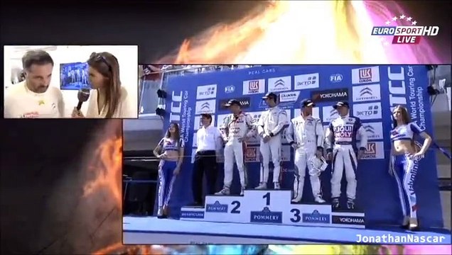 Laury Thilleman clashée par le pilote Yvan Muller en direct
