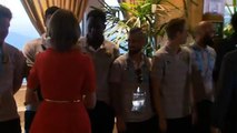 La reine des Belges confond Lukaku et Origi