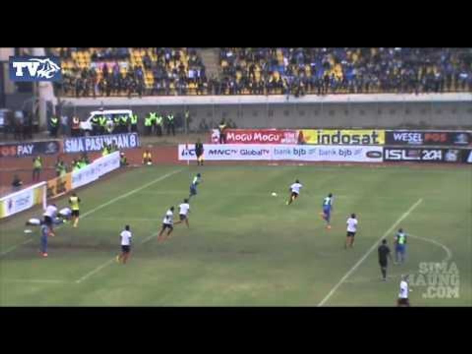 Highlight Persib vs PBR Babak 8 Besar ISL 2104