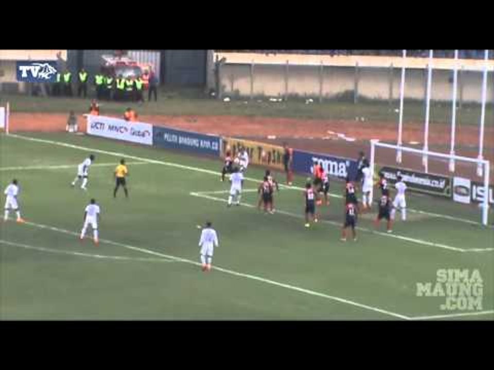 Highlight Pelita Bandung Raya vs Persib Babak 8 Besar ISL 2014