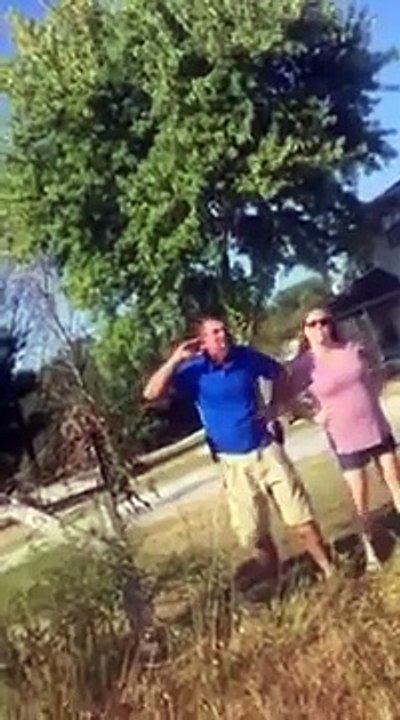 Crazy Stupid Neighbors can't stop yelling "duh duh duh duh"