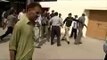 Chaand Nawab beaten by police at Karachi railway station