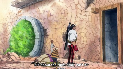 One Piece Luffy vs  Doflamingo Full Fight Part 1 - First Encounter, Doflamingo traps Luffy