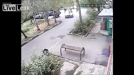 LiveLeak.com - The guy stole two bags of potatoes