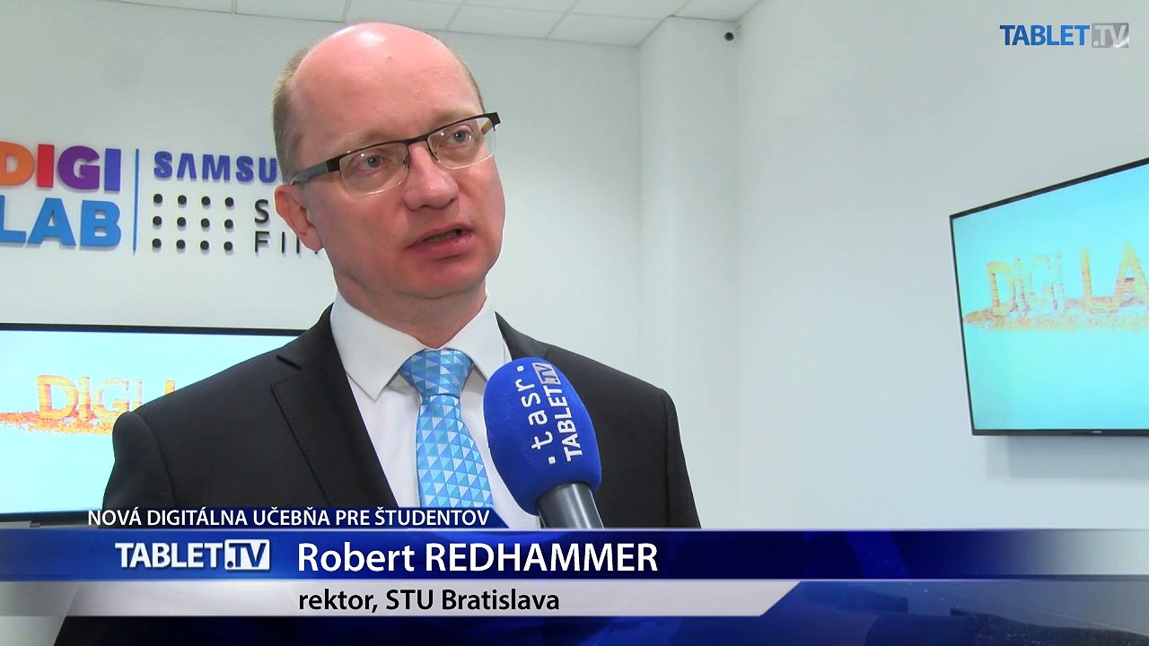 Študenti STU budú môcť využívať najnovšie technológie v novej digitálnej učebni