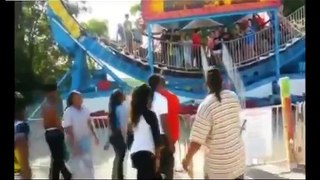What a lovely day.... Ridiculous brawl breaks out at the ferris wheel in Memphis
