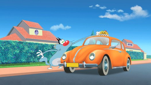 oggy and the cockroaches remote control car