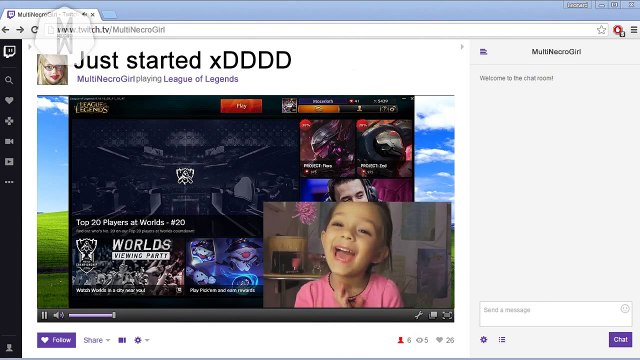 Girl Streamers League of Legends