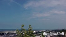 LiveLeak.com - USAF Thunderbirds Practice Over Downtown Cleveland - Cleveland National Airshow 2015