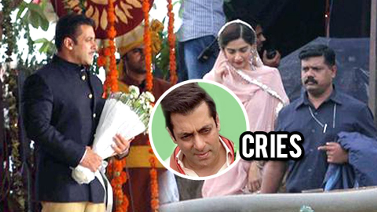 Salman Khan Cries Because Of Sonam Kapoor | On The Sets Of PRDP