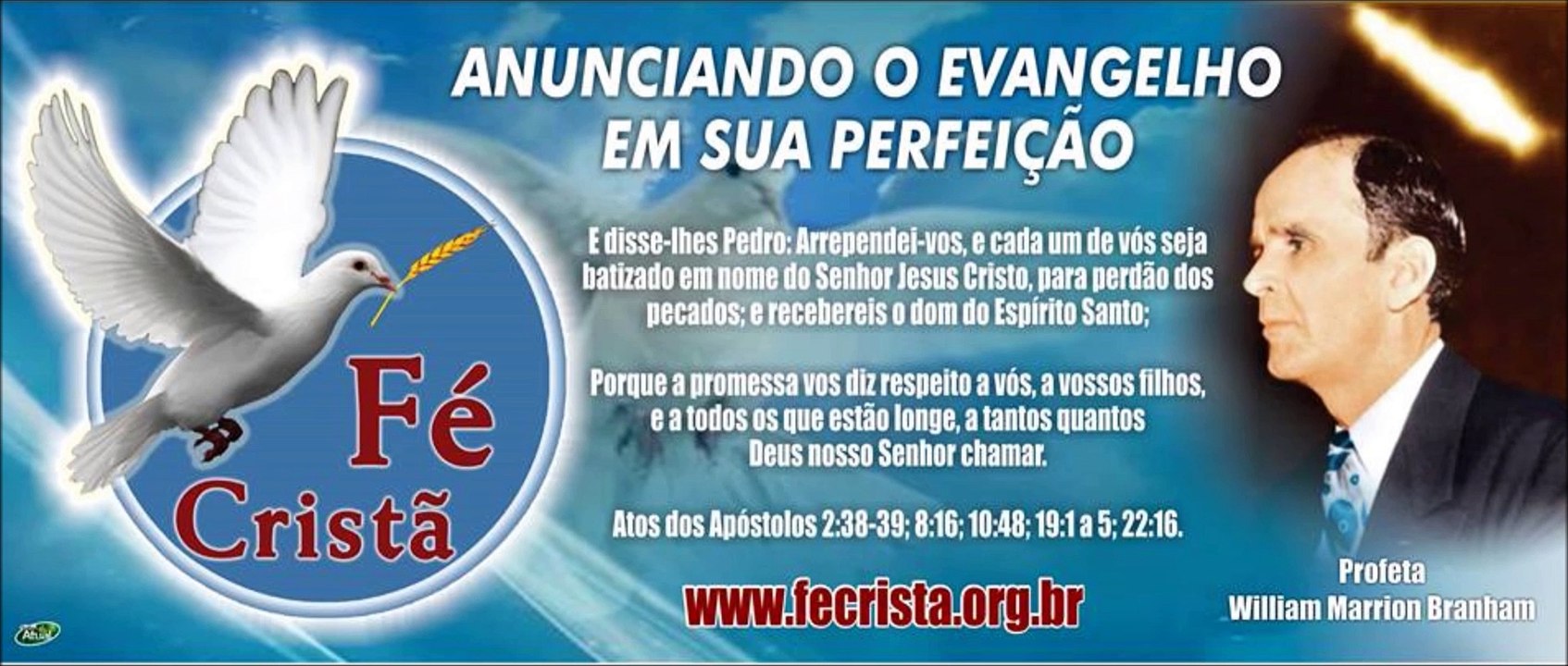 Convite para culto Evangelístico