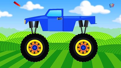 vidéos pour les enfants _le camion monstre Vidéos _ Monster Truck (360p)