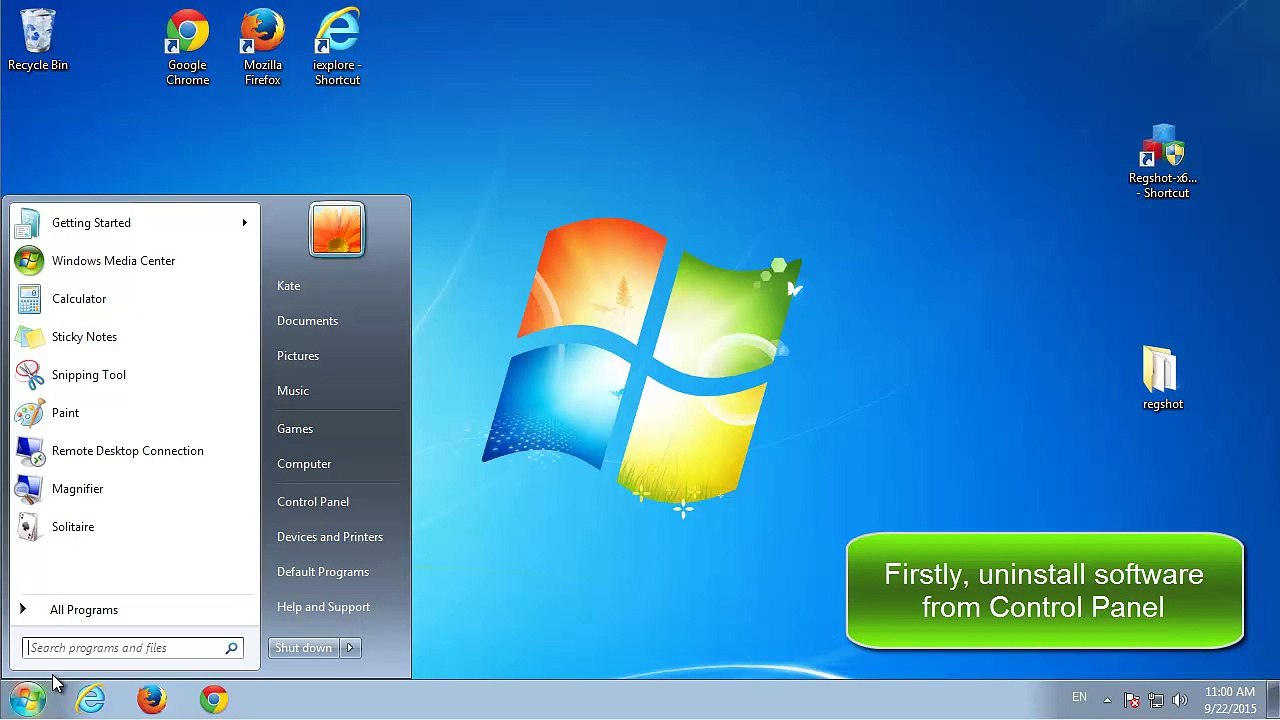 Tutorial how to delete Lucky Savings from browsers