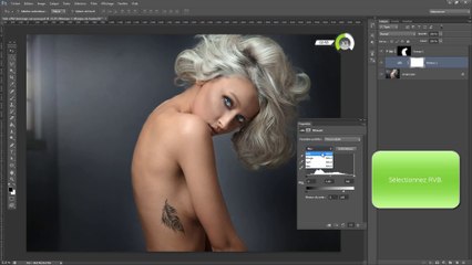 Tuto 21  - Bronzer une peau sous Photoshop CS6