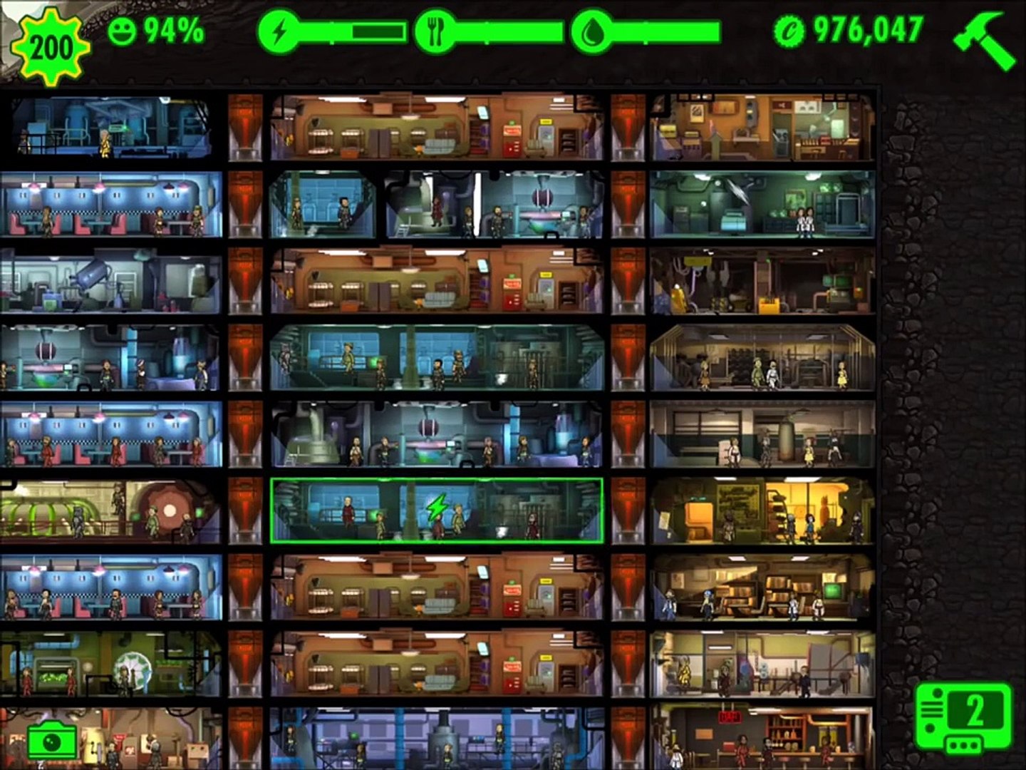 Fallout Shelter ANDROID USERS MAX BOTTLE CAPS 999,999 - Dailymotion Video