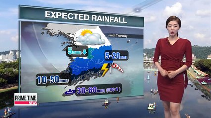 Rain top hit southern regions, cooler highs Wednesday