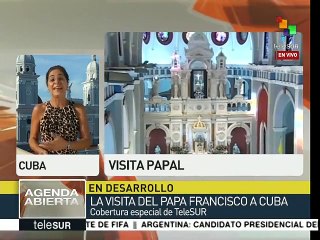 Papa invita en Cuba a vivir "revolución de la ternura"