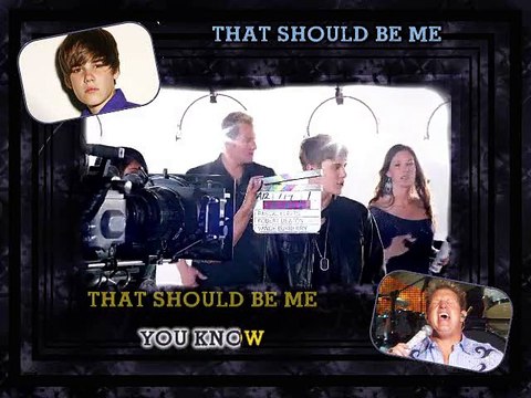 KARAOKE JUSTIN BIEBER feat RASCAL FLATTS - That should be me