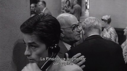 Une minute de silence à la bourse de Rome. Extrait de l'Eclipse de Michelangelo Antonioni.