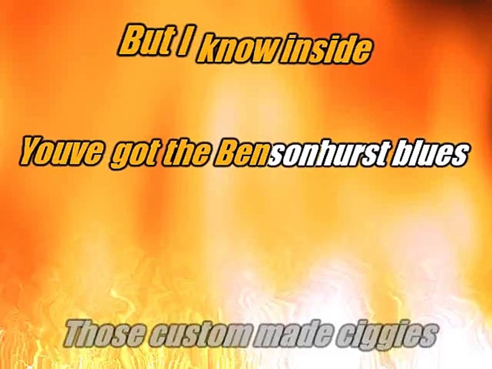 KARAOKE OSCAR BENTON - Bensonhurst blues