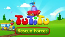 TuTiTu Specials _ Rescue Forces Toys for Children _ Police, Ambulance and Fire Truck!