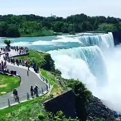 Beautiful Sight of water fall .. watch Nature video online