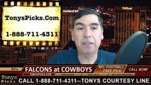 Dallas Cowboys vs. Atlanta Falcons Free Pick Prediction NFL Pro Football Odds Preview 9-27-2015