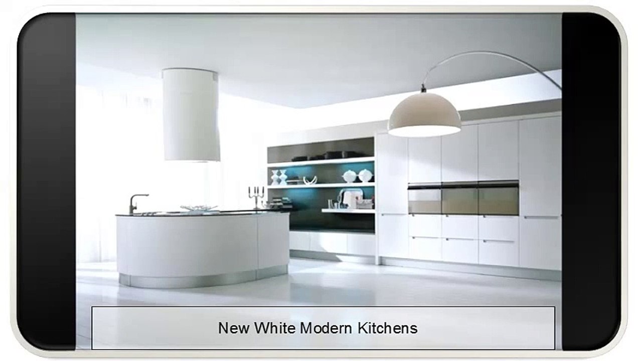 New White Modern Kitchens