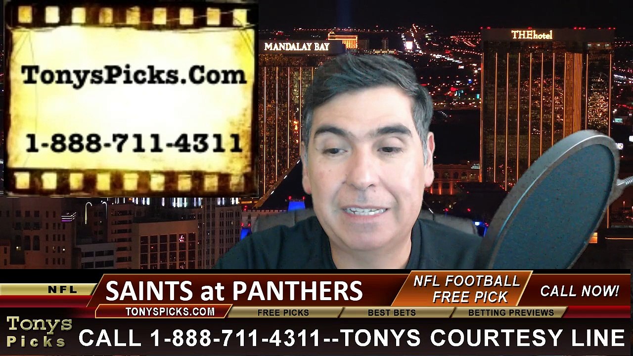 Carolina Panthers vs. New Orleans Saints Free Pick Prediction NFL Pro Football Odds Preview 9-27-2015