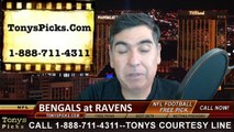 Baltimore Ravens vs. Cincinnati Bengals Free Pick Prediction NFL Pro Football Odds Preview 9-27-2015