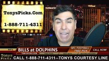 Miami Dolphins vs. Buffalo Bills Free Pick Prediction NFL Pro Football Odds Preview 9-27-2015