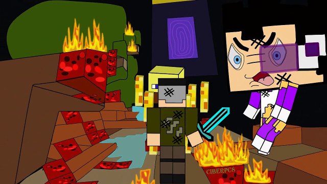 parodia vegetta777 y willyrex PARTE3 (Apocalipsis Minecraft 3 Animacion)