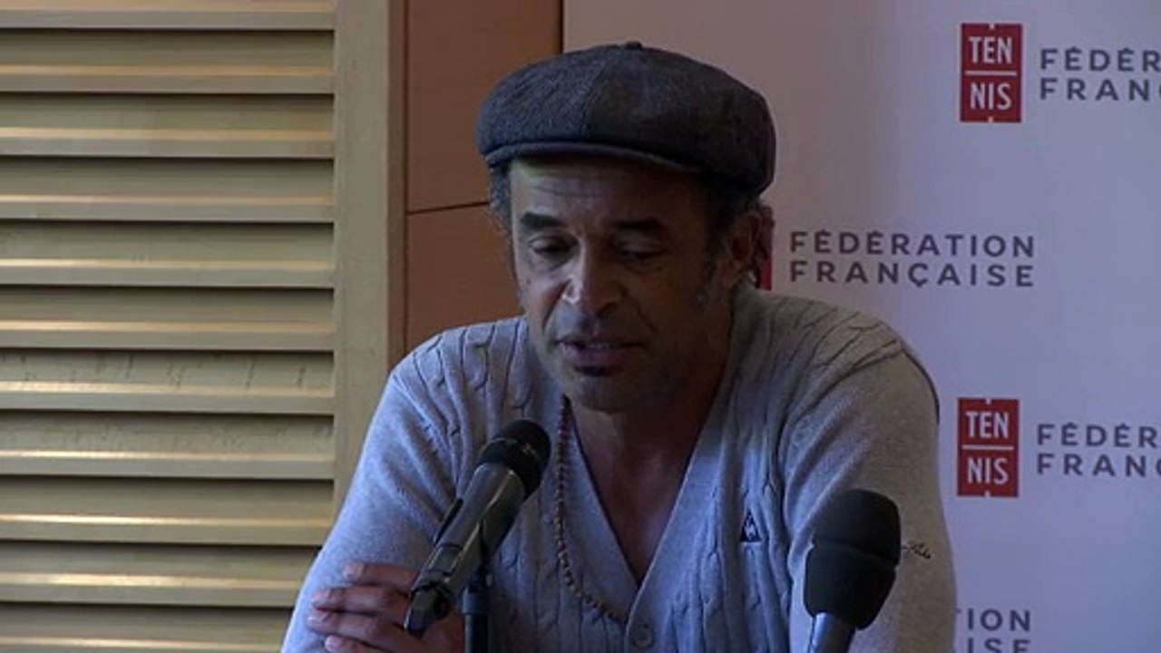 Yannick Noah : "Je suis plein d'espoirs"