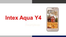 Intex Aqua Y4 Smartphone Specifications & Features
