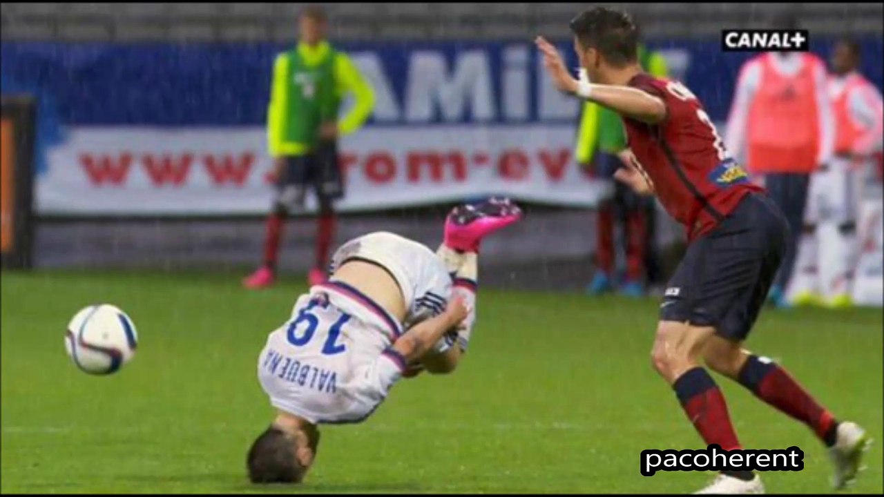 valbuena om lyon roulade qui sert a tout !!! fails funny lol